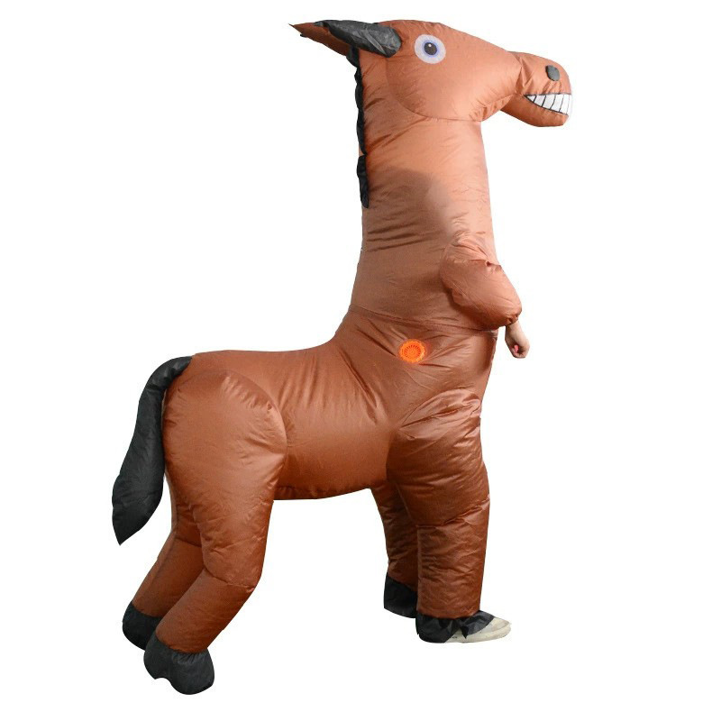 Party Event Supply Store - Gzyora Store Adult‑Horse‑Inflatable‑Costume Halloween‑Carnival‑Party‑Outfit Dress‑Up‑Performance‑Prop Holiday‑Event‑Supply