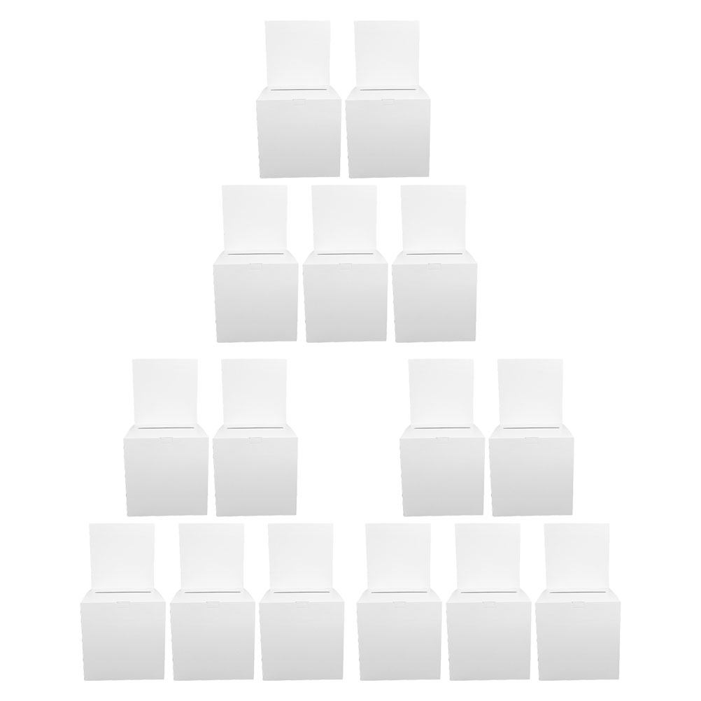 Event Party Box - 15Pcs Ballot Box Raffle Box Donation