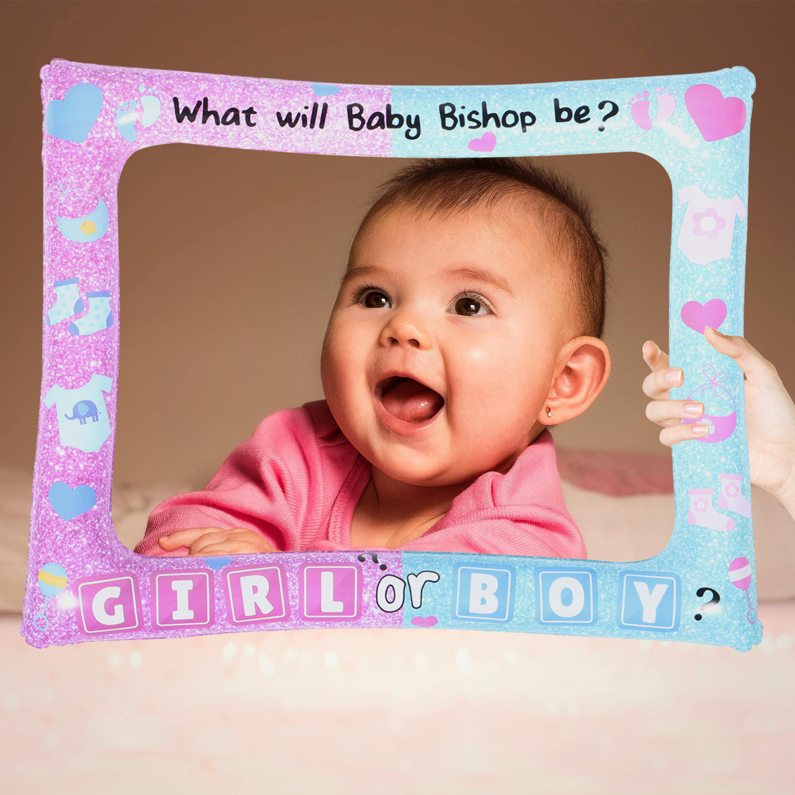 Baby Gender Reveal Photo Booth - đánh giá và giá Photo Booth Frame
