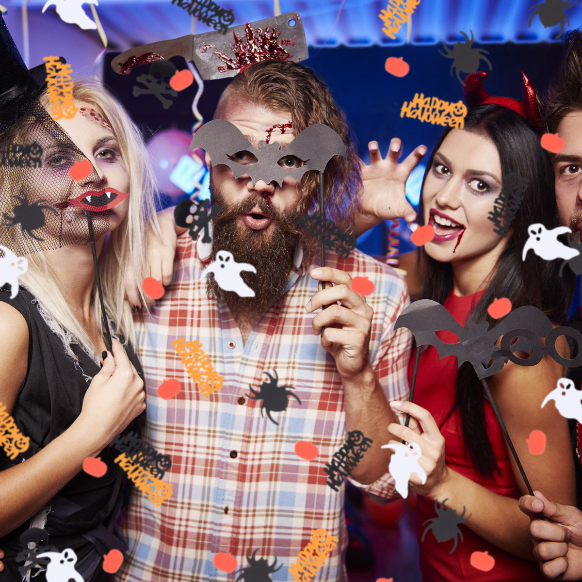 78g Mixed Halloween Party Pape - đánh giá và giá Papercraft Supply Confetti