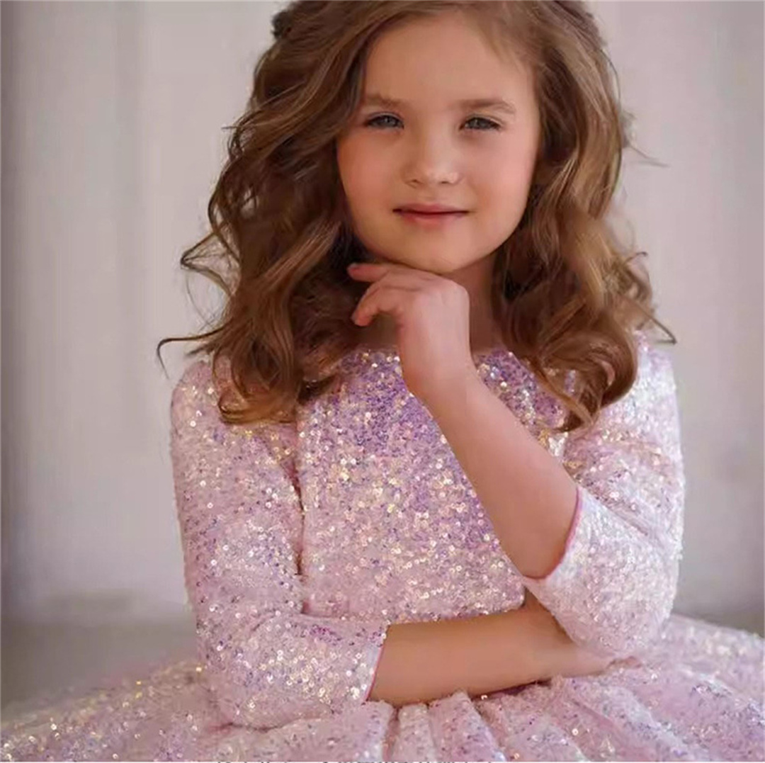 Glitter Pink Girl Dress Knee L - đánh giá và giá Birthday Sash Glitter