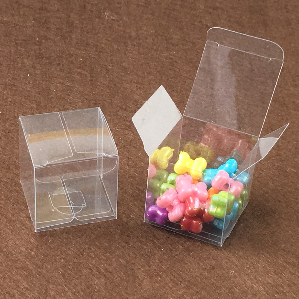 50 cái 9*9*9 cm rõ ràng nhựa h - đánh giá và giá Event Party Box