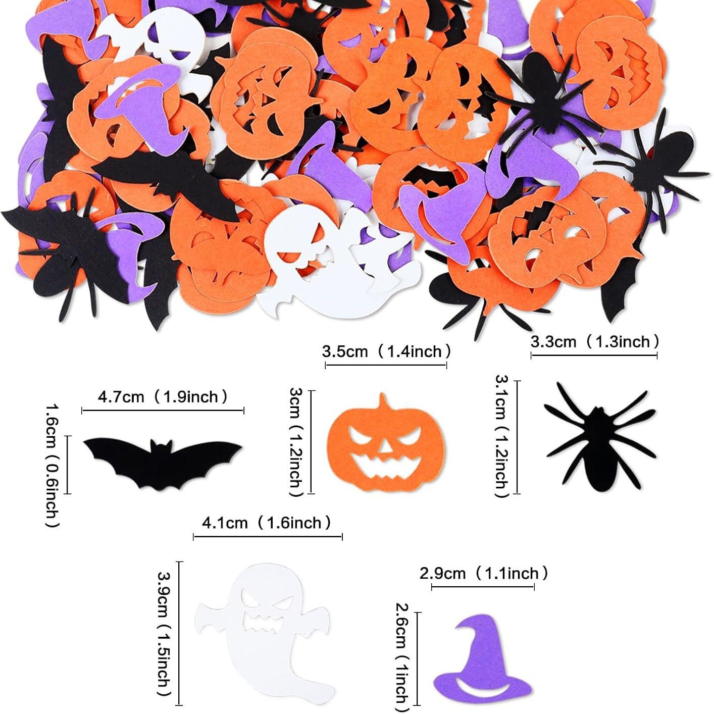 Halloween Party Decorations Co - đánh giá và giá Papercraft Supply Confetti