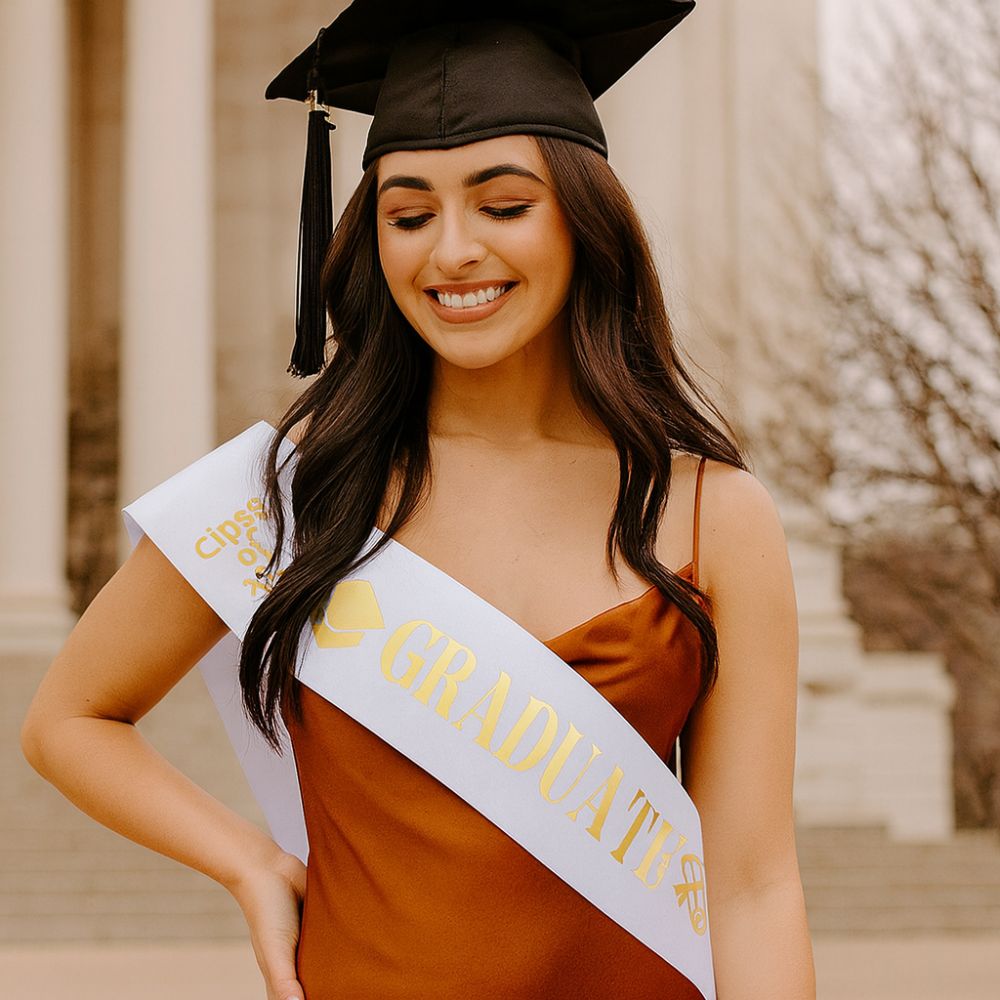 Class of 2026 2026 Graduation  - đánh giá và giá Birthday Sash Glitter