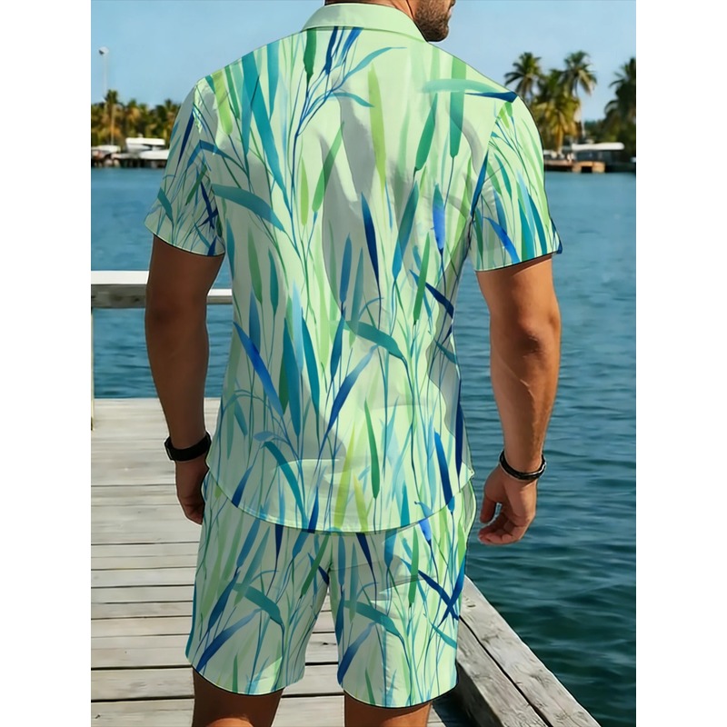 Summer Men's Tropical Print Sh - đánh giá và giá Event & Party Supply Photos
