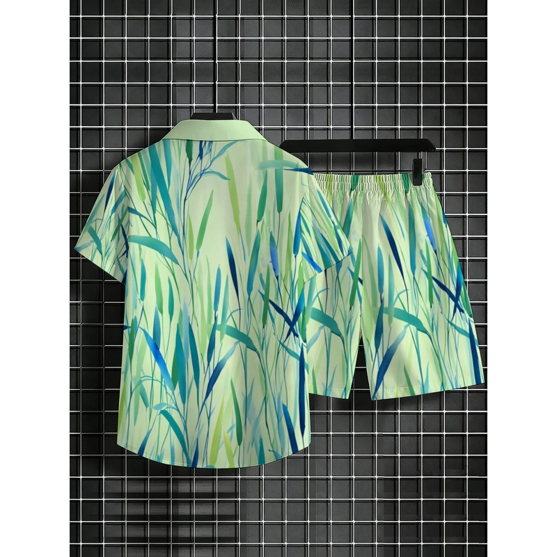 Summer Men's Tropical Print Sh - đánh giá và giá Event & Party Supply Photos