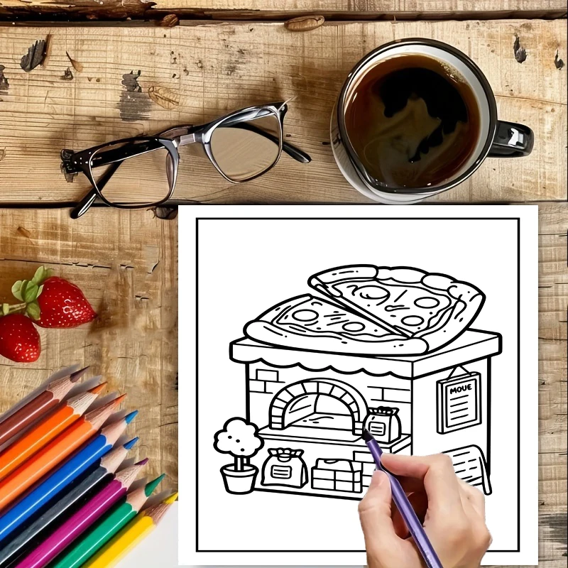 Coloring Book Little Spaces fo - đánh giá và giá Event Supplies