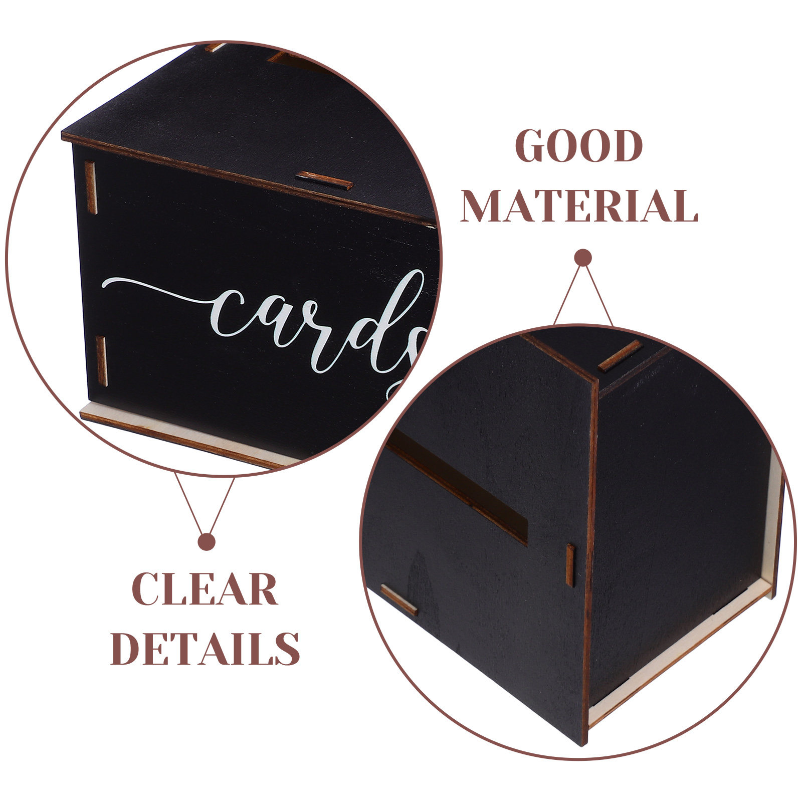 Wooden Wedding Card Box Rustic - đánh giá và giá Event Party Box
