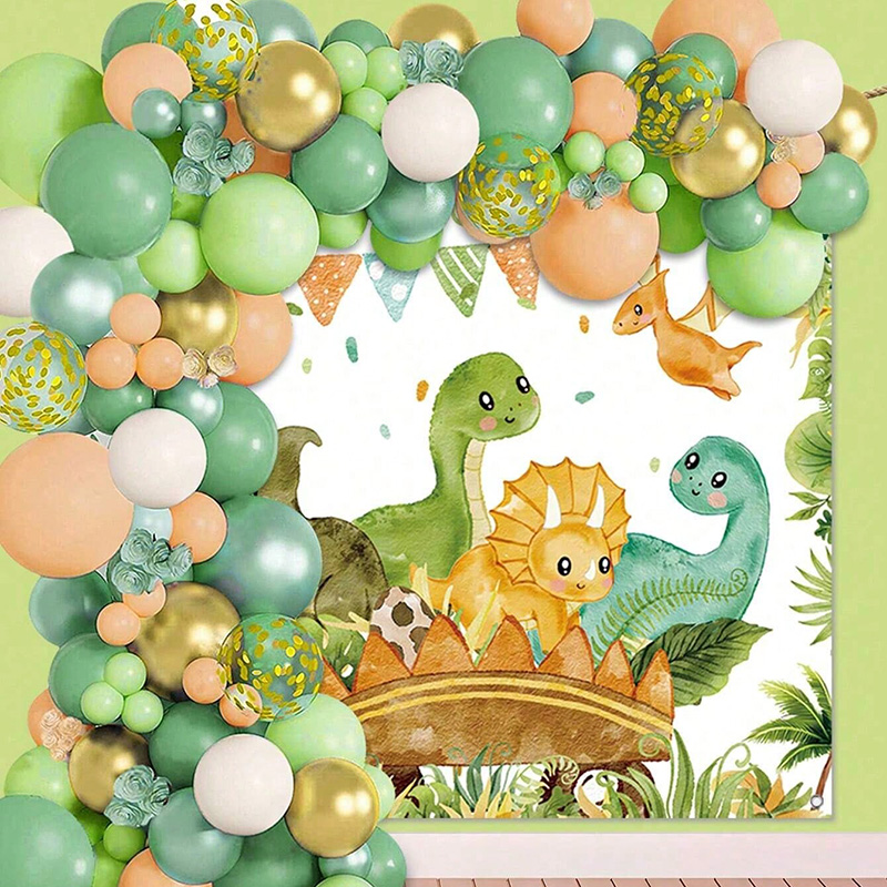 Dinosaur Balloon Set Arch for  - đánh giá và giá Balloon Arch Kit