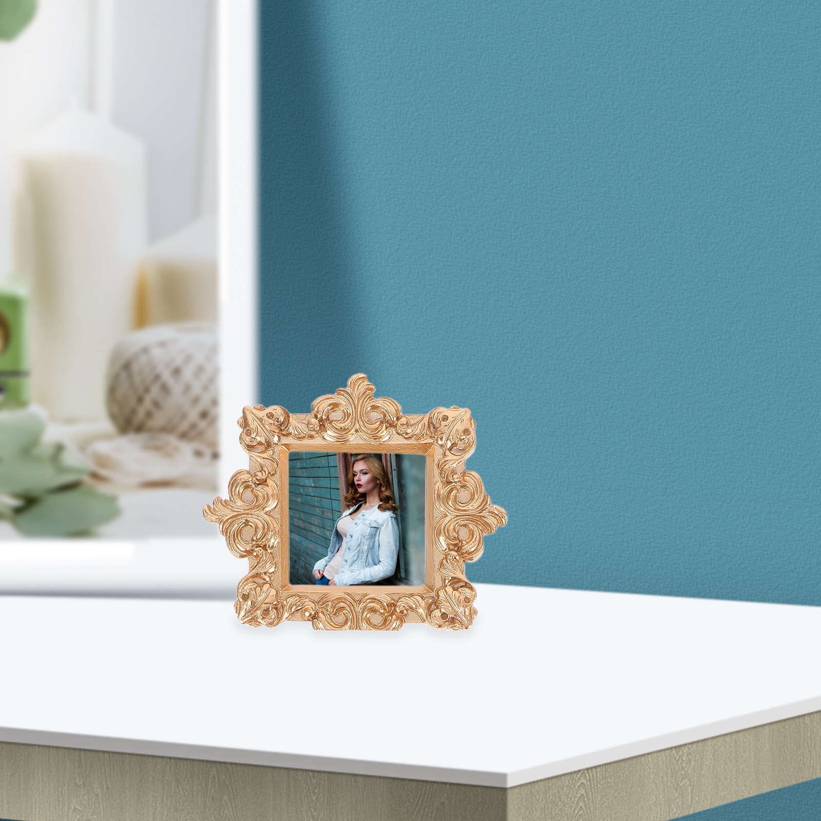 4Pcs Mini Vintage Resin Pictur - đánh giá và giá Photo Booth Frame