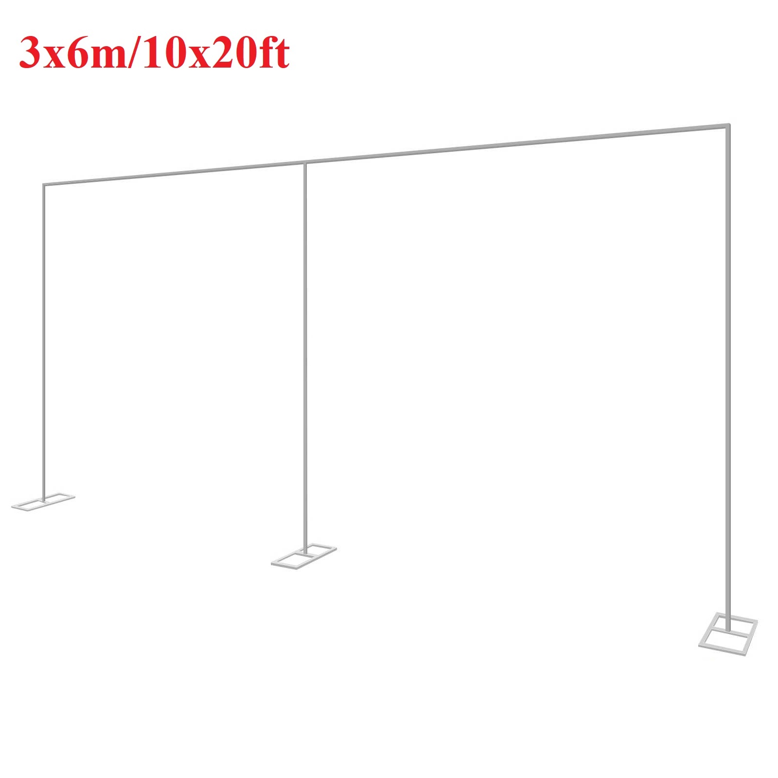 3x6m/10x20ft Metal Wedding Arc - đánh giá và giá Photo Booth Frame