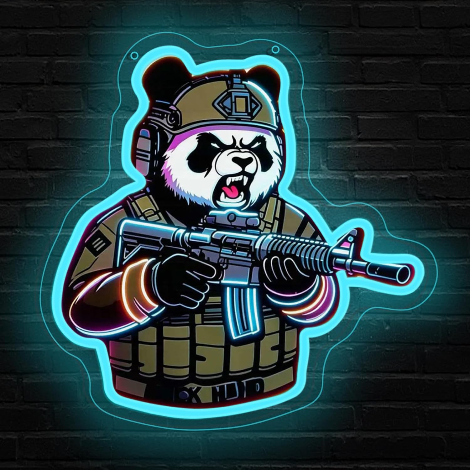 Tactical Panda Neon Sign USB P - đánh giá và giá Neon Sign Party