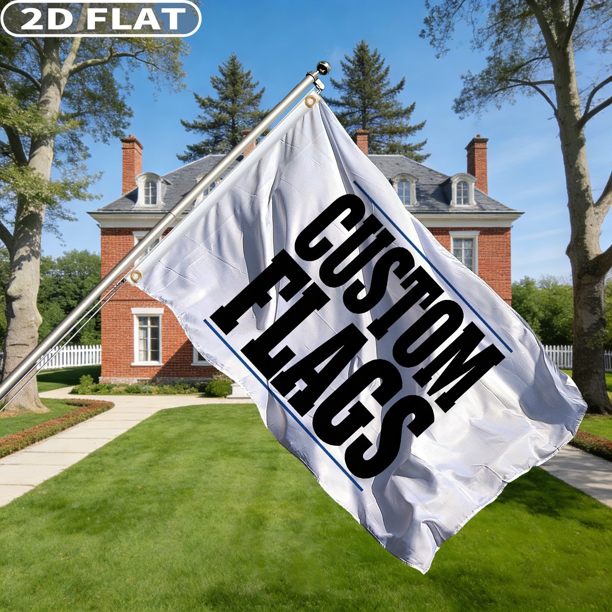 1pc Custom Flag with Image/Log - đánh giá và giá Event & Party Supply Photos